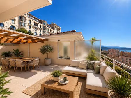 appartement d'exception vue mer à beausoleil