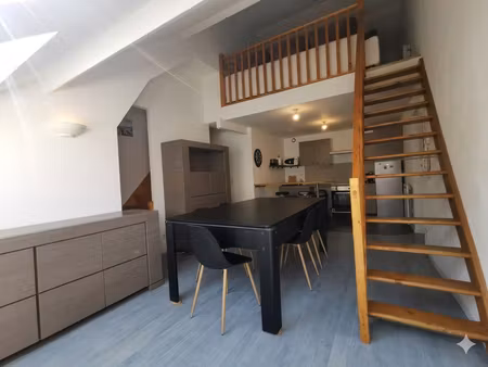 appartement duplex t3 bis -dernier étage