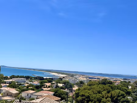 sète  corniche  villa avec vue mer panoramique 