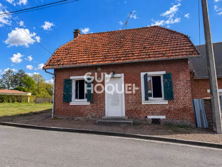 maison à vendre brie (80200)  57 m2  terrain 737 m²