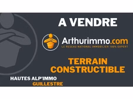 terrain constructible 1032 m² arvieux