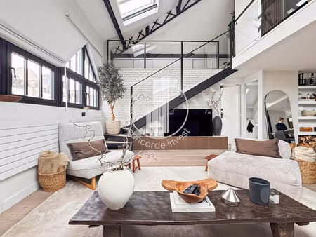 loft courbevoie 3 pièce(s) 74.4 m2