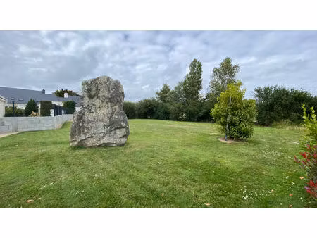 a vendre - terrain constructible de 750 m² en plein coeur d'erdeven