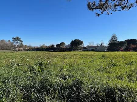 vente terrain 1500 m² à ginestet (24130)  45 000 €