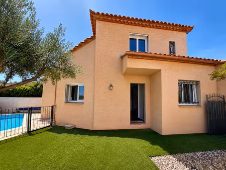 maison f4 avec piscine quartier recherché à narbonne