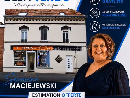 immeuble mixte de 235 m² à barlin
