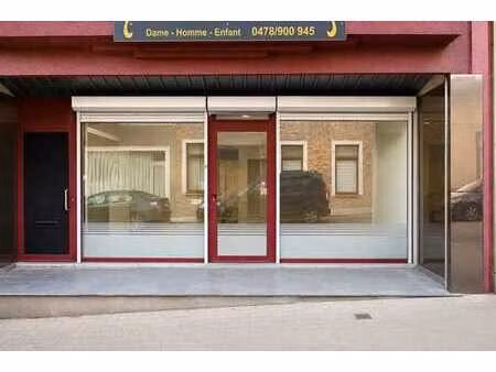rez-de-chaussée commercial à vendre – centre de gosselies