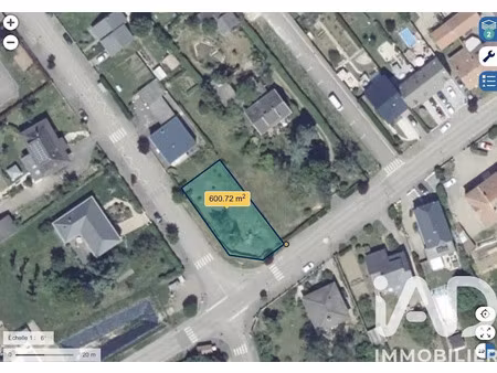 vente terrain 600 m² à pournoy-la-grasse (57420)  120 000 €