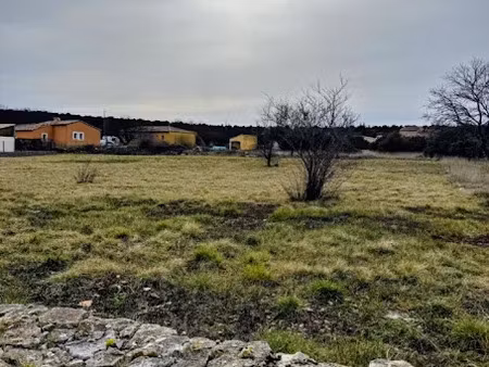vente terrain 1160 m² à saint-remèze (07700)  82 000 €