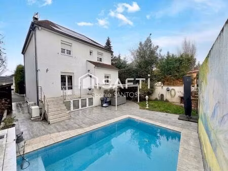 maison 175 m2 - 6 pieces - avec piscine chauffee