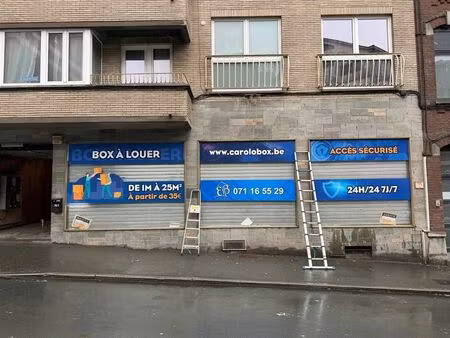 garage à louer à rue du mambourg 76 charleroi (vbe36516)
