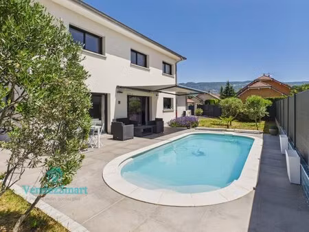 feigères (74160) maison contemporaine 5 pièces | 150 m² | piscine | dpe a