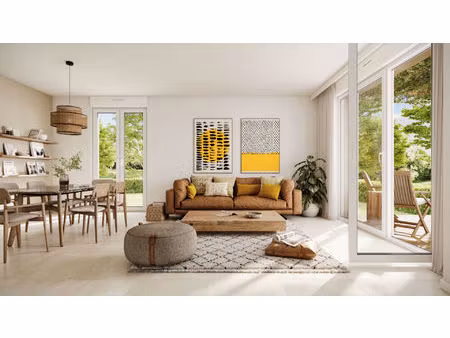villa neuve 4 pièces de 96 m² avec 262 m² de jardin privatif à antibes