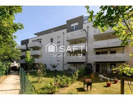 plombières-lès-dijon  appartement 2 pièces de 43 m2 au calme  avec place de parking extéri