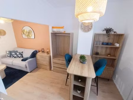 studio entièrement rénové moderne et fonctionnel