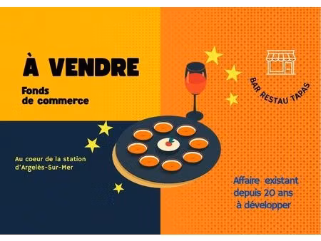 fonds de commerce bar à tapas