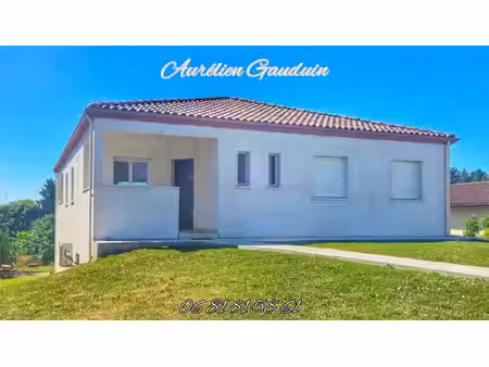 maison de 2020 - dpe a - 107 m² habitables et jusqu'à 160 m² supplémentaires aménageables