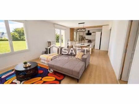 maison de 102m² sur un terrain clos de 3900m²