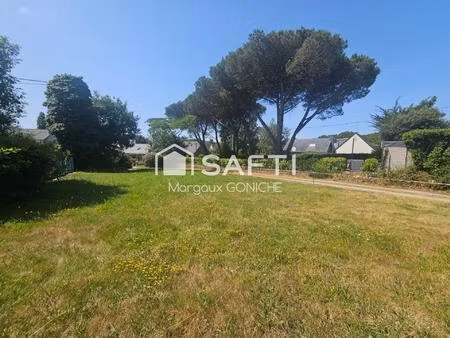 terrain constructible 611 m² sarzeau