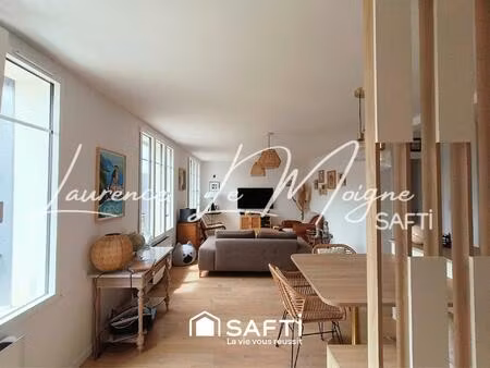 magnifique appartement entièrement repensé  à proximité immédiate du centre ville.
