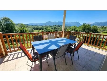 asson  a vendre maison 139 m² avec sous sol et garage  vue pyrénées  terrain 1208 m²