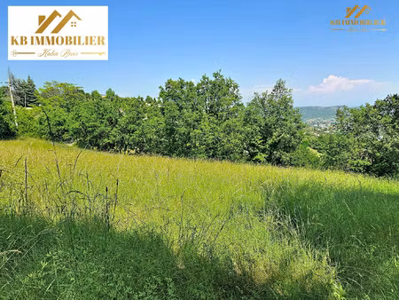 terrain constructible de 2162 m² à veyras