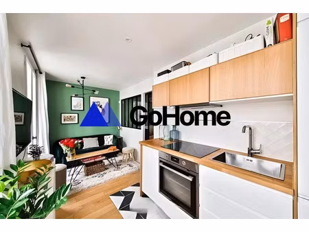 location meublée appartement 2 pièces 22 m² à levallois-perret (92300)  1 133 €
