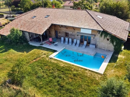 maison à vendre 11 pièces proche de marboz (01)