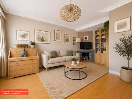 laeken : appartement 1 chambre avec balcon