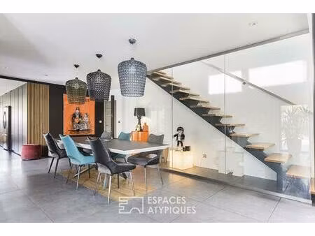 maison contemporaine d'architecte à roques sur garonne
