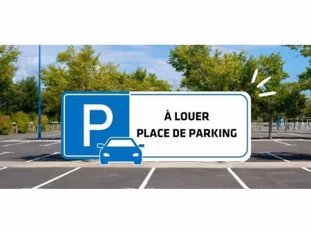 emplacement de parking à louer