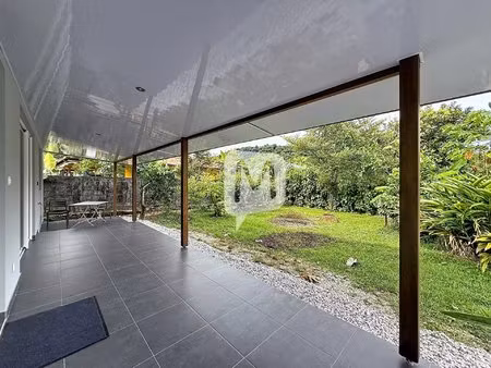 dpt guyane  à louer rémire-montjoly maison t2 de 42 m2 meublée