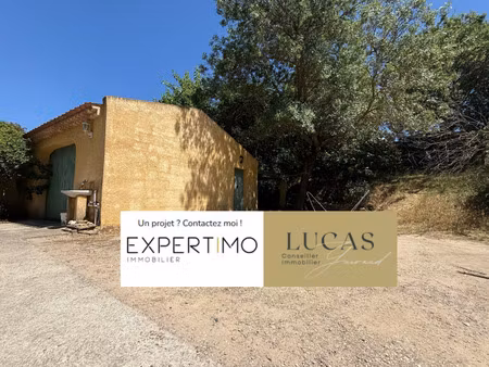 en exclusivite terrain constructible de 1301m² + garage de 40m² viabilisé