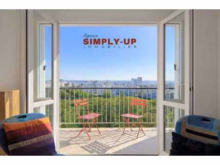 4 pièce(s) 135 m2 - traversant avec grand balcon et sans vis-à-vis