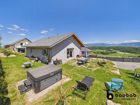 maison récente t4 cessens - belle vue - très calme - grand gar