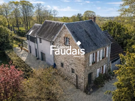 maison gouville-sur-mer à 1 4km mer  avec grand terrain arboré