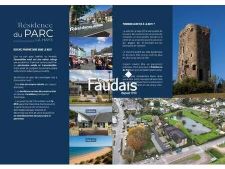 vente appartement 3 pièces à la haye du puits (50250) : à vendre 3 pièces / 68m² la haye d