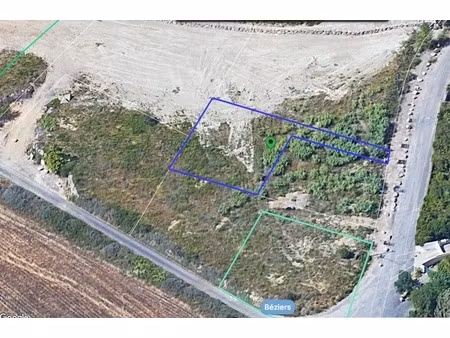 béziers (34)– terrain à bâtir de 541 m²