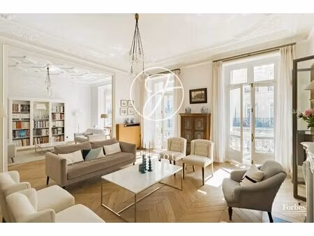 paris 17ᵉ – plaine monceau – appartement à vendre – 6 pièces – 181 25 m² carrez – 3 chambr