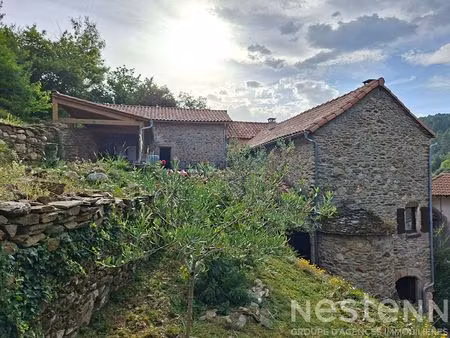 maison d'exception à vendre à sénéchas - calme et vue magnifique