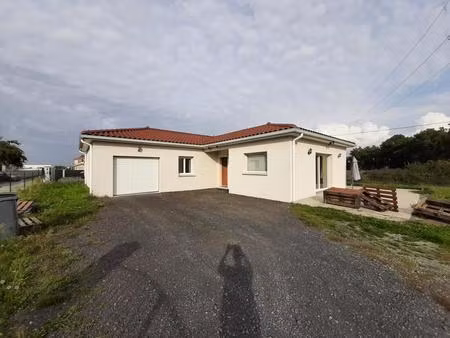 poncins - villa plain pied 105 m² sur terrain de 600 m²