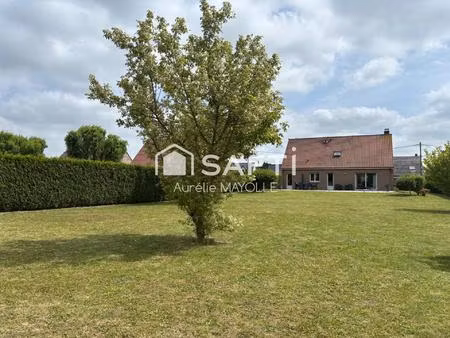 pavillon individuel 121 m² - 4 chambres - terrain 2 000 m² - double garage