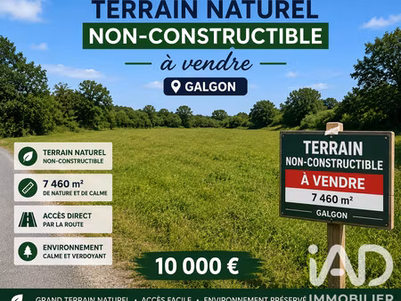 vente terrain agricole 7 461 m²