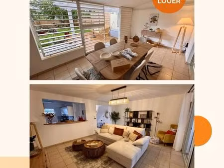 a louer - t4 meuble - st gilles les bains - 2900€