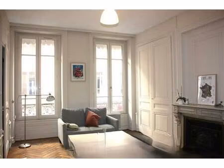 appartement lyon 4 pièce(s) 107 m2 ainay auguste comte