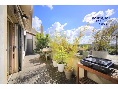 t3bis terrasse privative sur le rhône