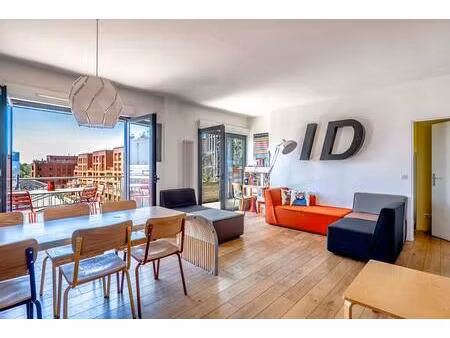 pantin ? appartement familial 90 m2 avec terrasse et rooftop exceptionnel