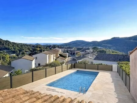 maison 5 pieces vue mer piscine mandelieu