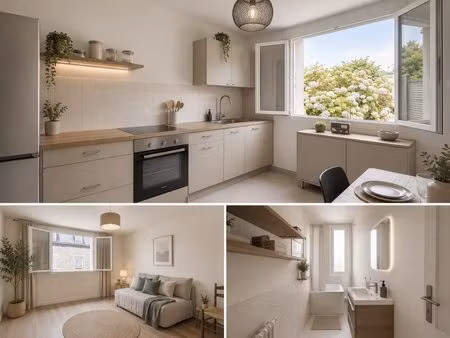 maison de centre-ville avec jardin et garage – 64 m²