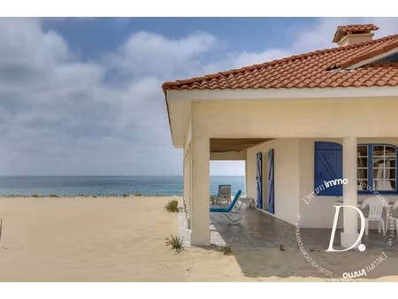 villa d'exception en 1ère ligne océan – saint-girons plage